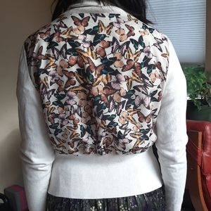 Ted baker cottagecore butterfly cardigan